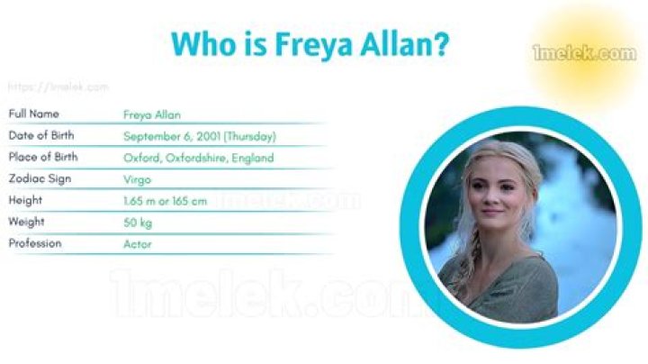 Freya Allan – Bio, Age, Height, Biography, Acting Career, Other Facts